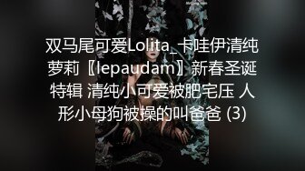 双马尾可爱Lolita_卡哇伊清纯萝莉〖lepaudam〗新春圣诞特辑 清纯小可爱被肥宅压 人形小母狗被操的叫爸爸 (3)